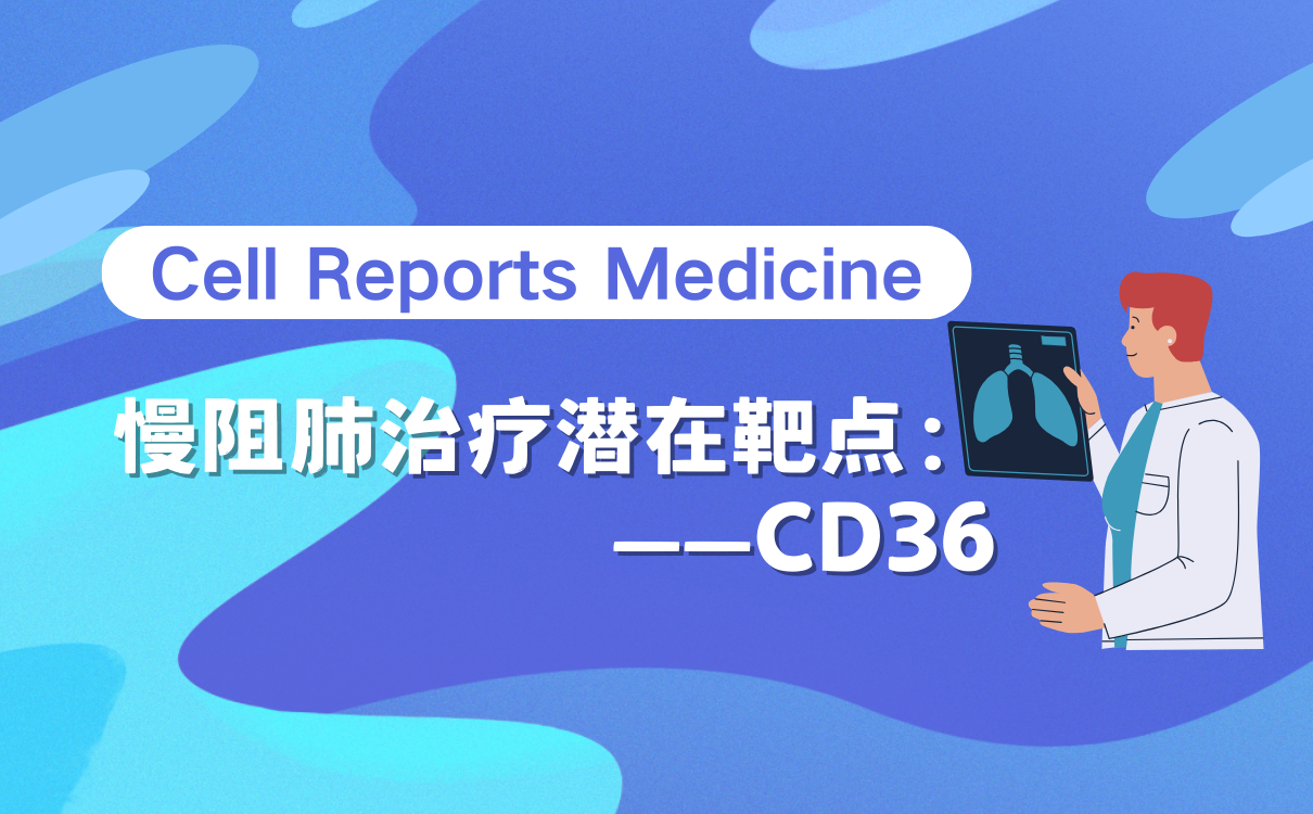 慢阻肺治疗潜在靶点：CD36